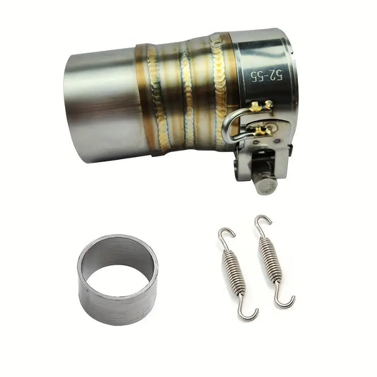 51MM YZF-R6 Motorcycle Exhaust Escape Modified Intermediate Link Pipe Slips YZFR6 Yamaha R6 YZF R6 2006-2019