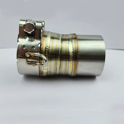 51MM YZF-R6 Motorcycle Exhaust Escape Modified Intermediate Link Pipe Slips YZFR6 Yamaha R6 YZF R6 2006-2019