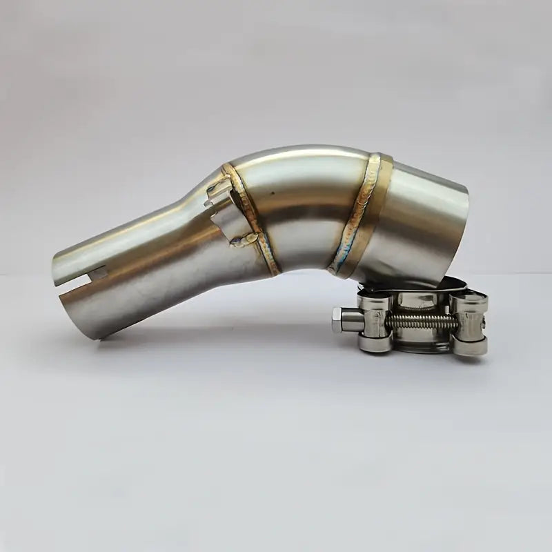 Stainless Steel Motorcycle Exhaust Pipe Midsection, Compatible with Yamaha MT03 YZF R3 R25 2015-2022, Street-Sport-Motorcycles Upgrade Accessory