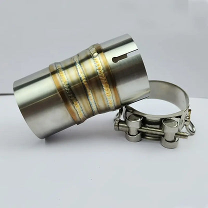 51MM YZF-R6 Motorcycle Exhaust Escape Modified Intermediate Link Pipe Slips YZFR6 Yamaha R6 YZF R6 2006-2019