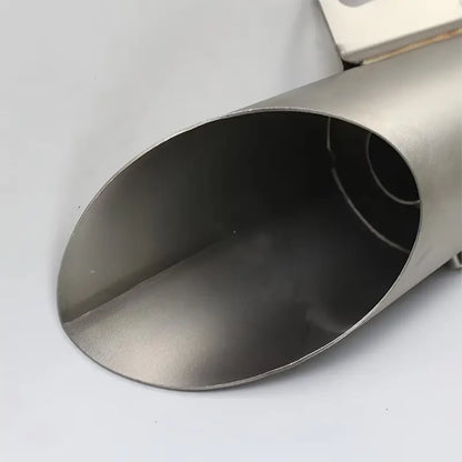51mm Stainless Steel Universal Motorcycle Exhaust Pipe, Compatible with Street Motor Scooters, Modified Performance Upgrade Accessory