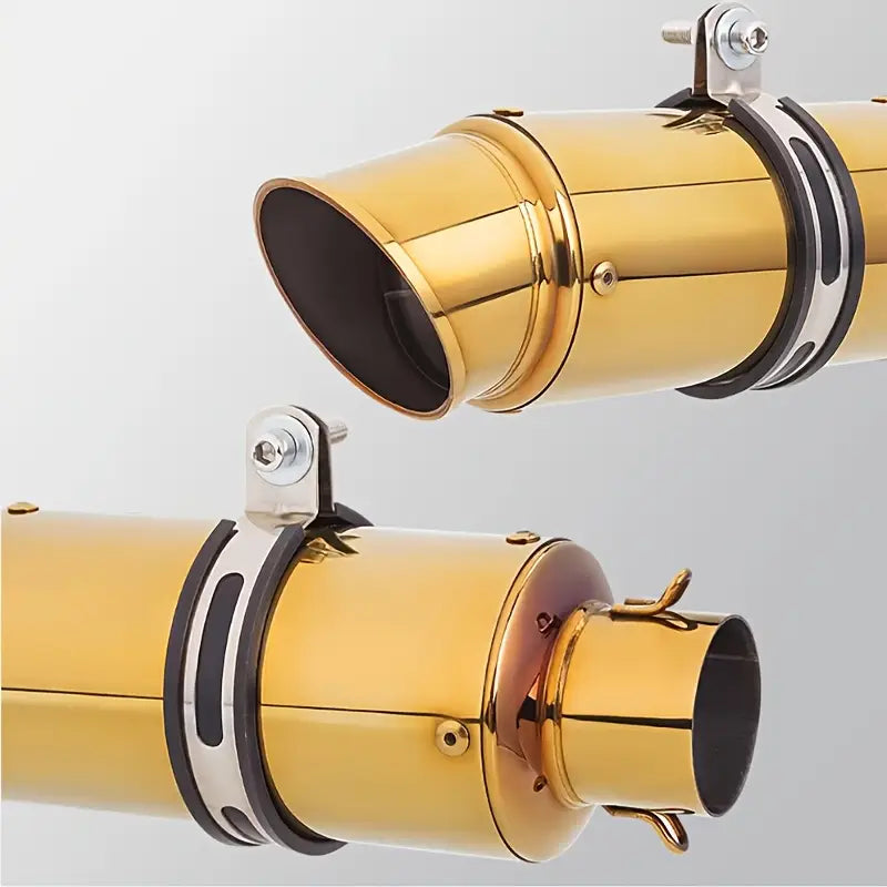 Universal modified motorcycle exhaust pipe with 51mm diameter, oblique mouth design, high performance, suitable for off-road motorcycles/street travel motorcycles/street sports motorcycles/all-terrain vehicles