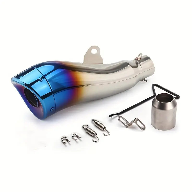 Universal 38-51mm Motorcycle Exhaust Modified Escape - High-Performance Upgrade for XMAX300, GSX1300R, ZZR1400, XJR1300, CB919 Bikes - Durable Construction, Easy Installation, and Enhanced Engine Sound