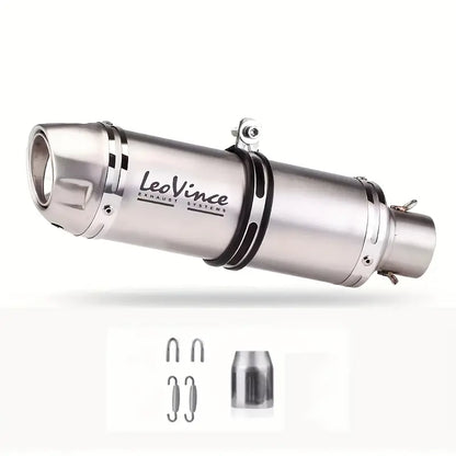 51MM Universal Motorcycle Exhaust Pipe, Stainless Steel, for Street Motor Scooters