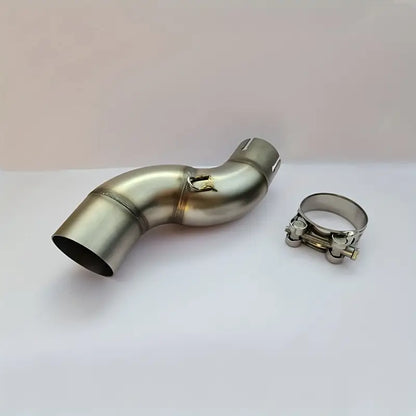 Motorcycle Exhaust Mid-Link Pipe, Suitable for Yamaha R6 (2006-2019) Slip-On Motorcycle Exhaust Mid-Link Pipe - Motorcycle Accessories - Motorcycle Mid-Section - Yamaha Connection Pipe Mid-Section - R6 Mid-Section