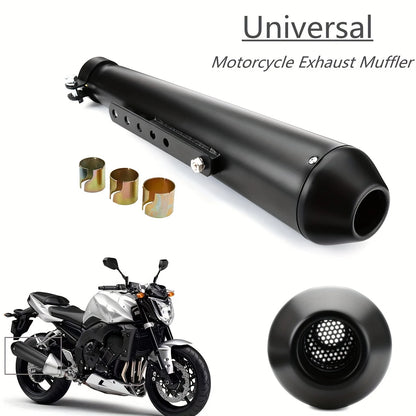 [Retro Electroplating Escap Moto Exhaust] Motorcycle Exhaust Retro Vintage Classic Electroplating Escap Moto for Cafe Racer Bobber Chopper Custom