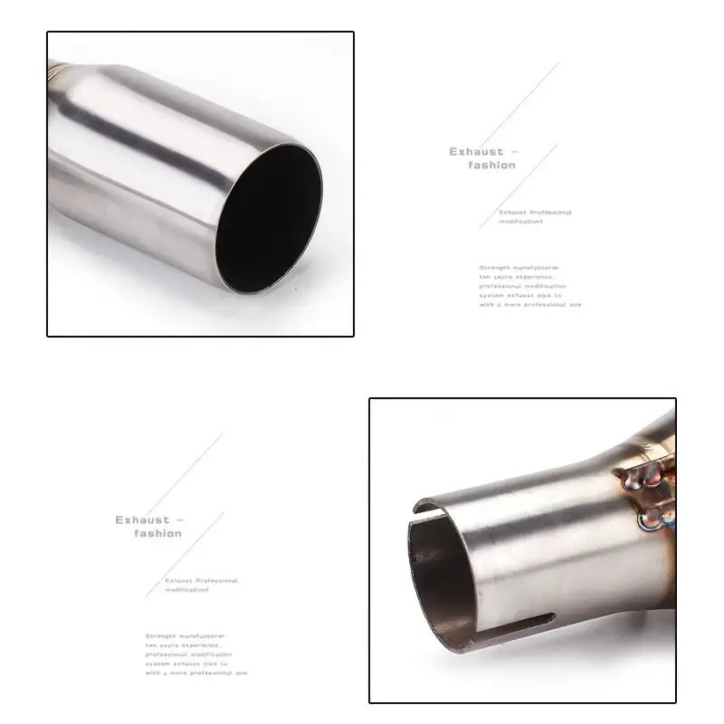 Piaggio Beverly X10 MP3 Exhaust Adapter] Piaggio Beverly X10 MP3 125/250/300/250LT Exhaust Mid-Pipe Adapter - 79.25 Gallon Street-Sport-Motorcycles Partial Adjustment Tube 51mm