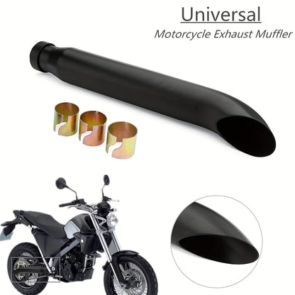 [Retro Electroplating Escap Moto Exhaust] Motorcycle Exhaust Retro Vintage Classic Electroplating Escap Moto for Cafe Racer Bobber Chopper Custom