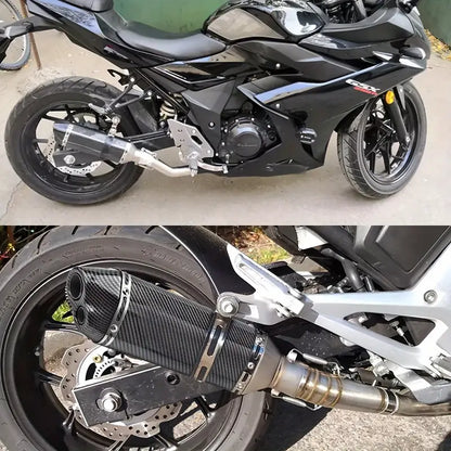 35-51mm Motorcycle Scooter ATV Exhaust Pipe Escape Moto for Honda CBR250 CB400 YZF FZ400 Z750 NINJA TMAX530