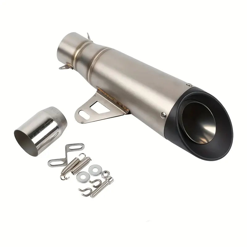 Universal motorcycle exhaust pipe modification with 51mm diameter, suitable for Yamaha R6 R15 R1 R3 MT07 Tmax155 XMAX GSX250 Pcx125 and many other motorcycles 45 sold Sold by Big Bear Motorcycle