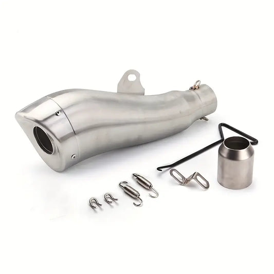 Universal 38-51mm Motorcycle Exhaust Modified Escape - High-Performance Upgrade for XMAX300, GSX1300R, ZZR1400, XJR1300, CB919 Bikes - Durable Construction, Easy Installation, and Enhanced Engine Sound