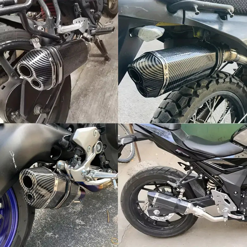 35-51mm Motorcycle Scooter ATV Exhaust Pipe Escape Moto for Honda CBR250 CB400 YZF FZ400 Z750 NINJA TMAX530