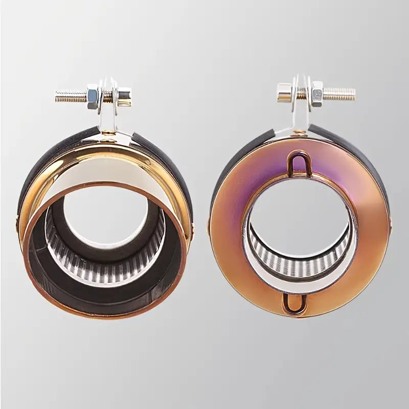 Universal modified motorcycle exhaust pipe with 51mm diameter, oblique mouth design, high performance, suitable for off-road motorcycles/street travel motorcycles/street sports motorcycles/all-terrain vehicles