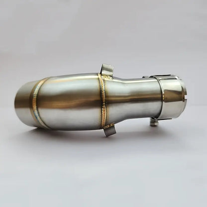 Stainless Steel Motorcycle Exhaust Pipe Midsection, Compatible with Yamaha MT03 YZF R3 R25 2015-2022, Street-Sport-Motorcycles Upgrade Accessory