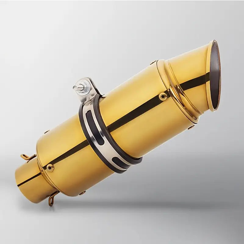 Universal modified motorcycle exhaust pipe with 51mm diameter, oblique mouth design, high performance, suitable for off-road motorcycles/street travel motorcycles/street sports motorcycles/all-terrain vehicles