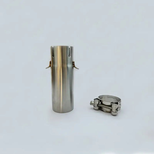 Motorcycle Exhaust Mid-Pipe Connector, Suitable for Yamaha R6 (2006-2019) Slip-On Motorcycle Exhaust Mid-Link Pipe 51 Mm - Motorcycle Accessories - Motorcycle Mid-Section - Yamaha Mid-Link Pipe - R6 Mid-Section