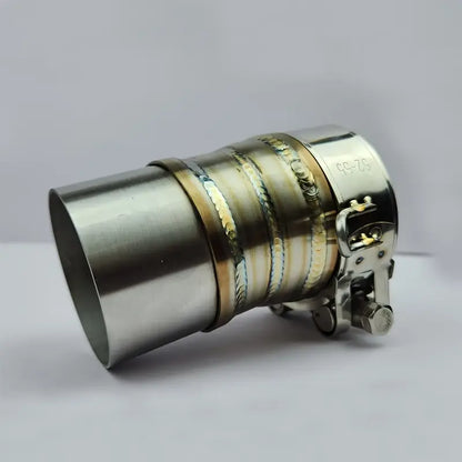 51MM YZF-R6 Motorcycle Exhaust Escape Modified Intermediate Link Pipe Slips YZFR6 Yamaha R6 YZF R6 2006-2019