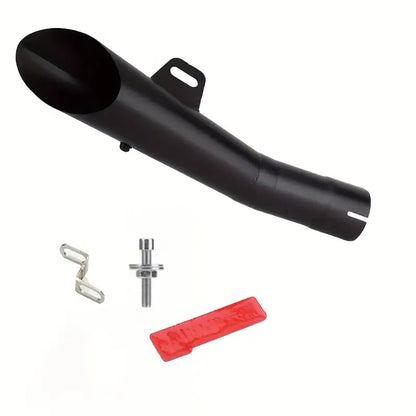 51mm Stainless Steel Universal Motorcycle Exhaust Pipe, Compatible with Street Motor Scooters, Modified Performance Upgrade Accessory