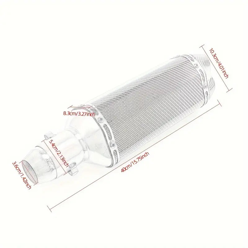 35-51mm Motorcycle Scooter ATV Exhaust Pipe Escape Moto for Honda CBR250 CB400 YZF FZ400 Z750 NINJA TMAX530