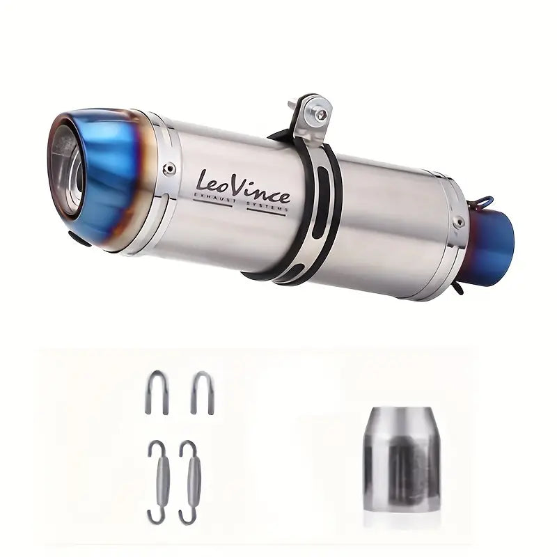 51MM Universal Motorcycle Exhaust Pipe, Stainless Steel, for Street Motor Scooters